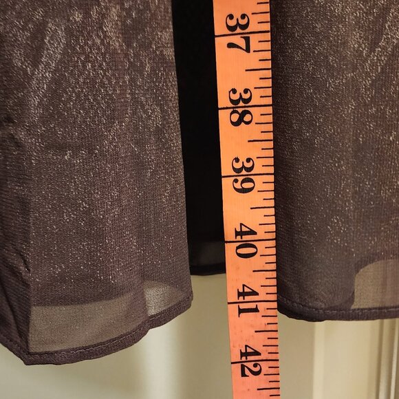 WHBM Blue and Gray Snake Print Skirt - Picture 2 of 10